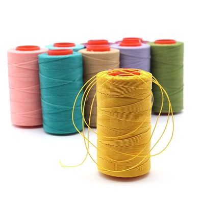 110g 둥근 원숭이 가닥 가죽 DIY 100 색상 1.0mm 바느질 손 바느질 보호 스타일