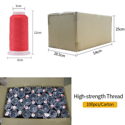 반지 굽힌 100g 나일론 중국 넥트 스레드 1.1mm 포장 스레드 1470D/3 340 색상