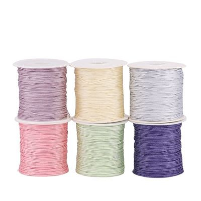 DIY 중국 넥타이 나일론 넥타이 로프 타이완 자이드 스레드 컬러풀 골드 0.8mm 1.0mm 1.5mm