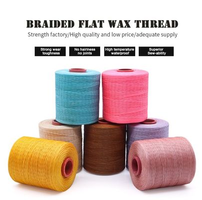 손 꿰매기 수공예  Wax Cord String for Heavy Duty Leather Sewing 내구성 있고 다재다능합니다