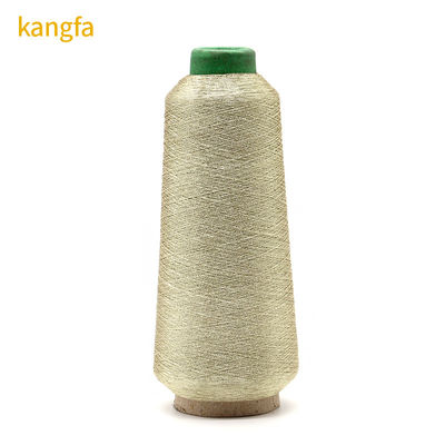 125g 150D 금속 가닥 의류 액세서리용 은 꿰매기 실 100% 폴리에스터