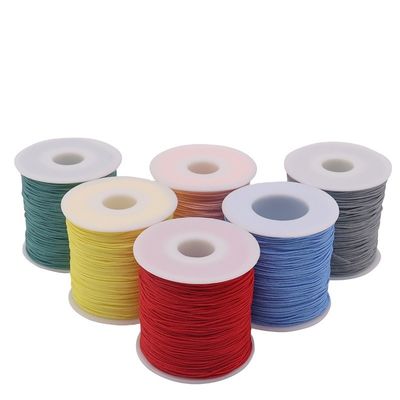 50G 100M/Spool 300M/Spool 중국 매크램 코드를 매듭하기 위한 다채로운 나일론 코드 실