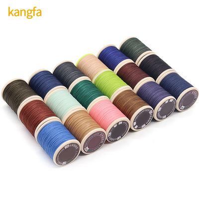 핸드 넥팅 420D / 3 가닥 카운트 주름 가닥 가죽 가방 DIY 팔찌 30 색상