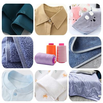 칸파 20s/6 100% 폴리에스테르 가방 닫기 스레드 바구니 및 OEM ODM를 위한 꿰매기 스레드