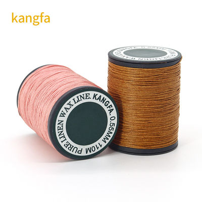 무게 35g 플라스틱 콩 린  Waxed Thread for Leather Sewing 콩 재료 70m