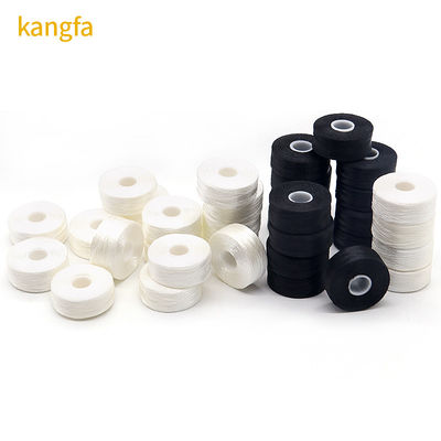 144pcs / 상자 확실히 스티치 선 상처 수직 bobbins 염색 패턴 75D/2 카튼 144pcs / 상자