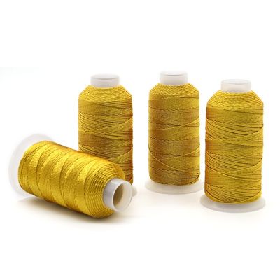 123g 6Ply 금과 은 실크 무티-스트랜드 수작업 프로젝트에 수작업 실