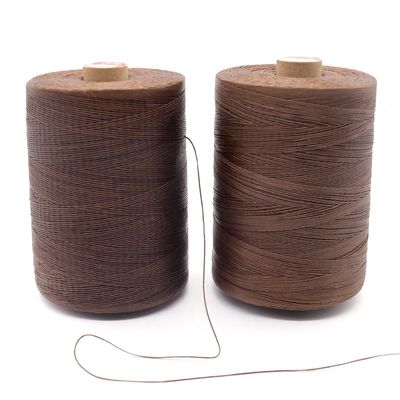 OEM ODM Accpet 1mm 컬러 핸드 꿰매 엮은 로프 브래슬렛 210D/16 평평한 Waxed Thread