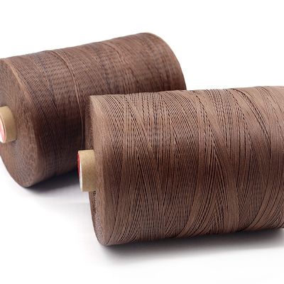 OEM ODM Accpet 1mm 컬러 핸드 꿰매 엮은 로프 브래슬렛 210D/16 평평한 Waxed Thread