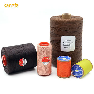 OEM ODM Accpet 1mm 컬러 핸드 꿰매 엮은 로프 브래슬렛 210D/16 평평한 Waxed Thread