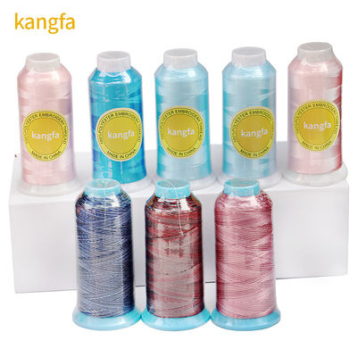 산업용 꿰매기 embroidery Thread 120d/2 폴리에스터 100% 4000 Yard in 447 Colours