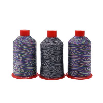 250g/roll 가죽 인솔에 맞춤형 네온 분홍색 폴리에스터 실