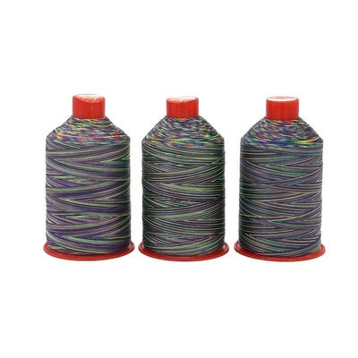 250g/roll 가죽 인솔에 맞춤형 네온 분홍색 폴리에스터 실
