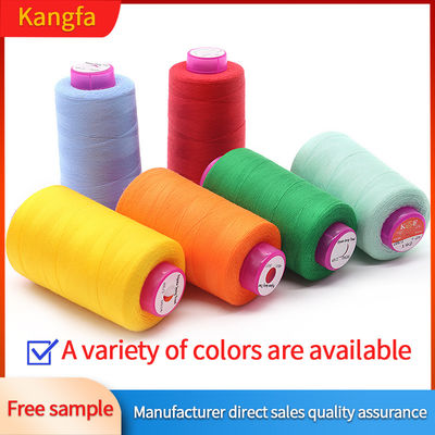 3000 Yards Black Sewing Thread 2 Pack 100% 폴리에스테르 스풀 넥타이 및 수제품