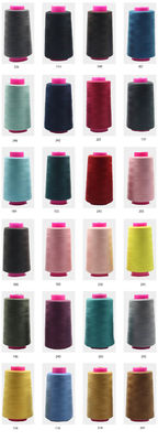 3000 Yards Black Sewing Thread 2 Pack 100% 폴리에스테르 스풀 넥타이 및 수제품