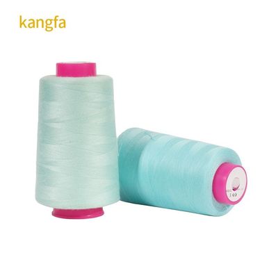 다목적 검은 폴리에스터 꿰매기 실 3000 야드 꿰매기 기계 40s/2 Tex27