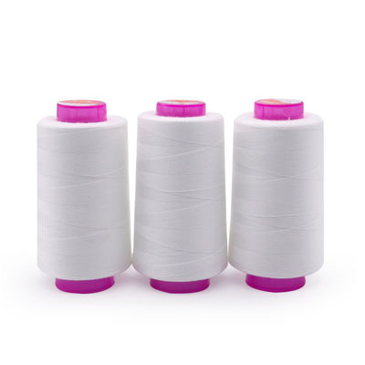 다목적 검은 폴리에스터 꿰매기 실 3000 야드 꿰매기 기계 40s/2 Tex27