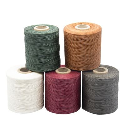 넥타이 400g 210D/16 선택 색상 DIY 수공 가죽 꿰매기 1mm 평평한 Wax Thread