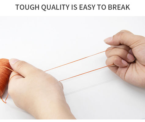 넥타이 400g 210D/16 선택 색상 DIY 수공 가죽 꿰매기 1mm 평평한 Wax Thread