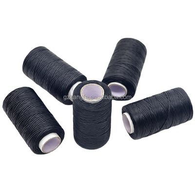 16 가이드 카운트 손 꿰매기 나일론 실 0.8mm DIY 가죽 Wax 실 수직