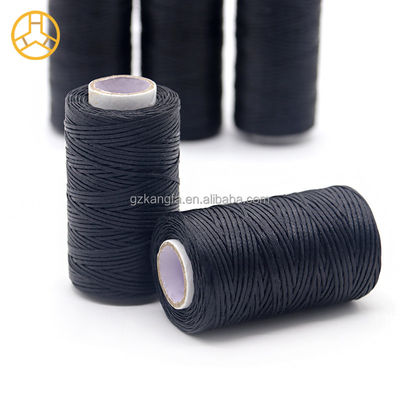 16 가이드 카운트 손 꿰매기 나일론 실 0.8mm DIY 가죽 Wax 실 수직