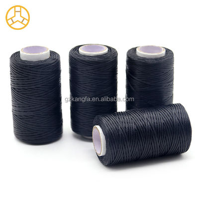 16 가이드 카운트 손 꿰매기 나일론 실 0.8mm DIY 가죽 Wax 실 수직