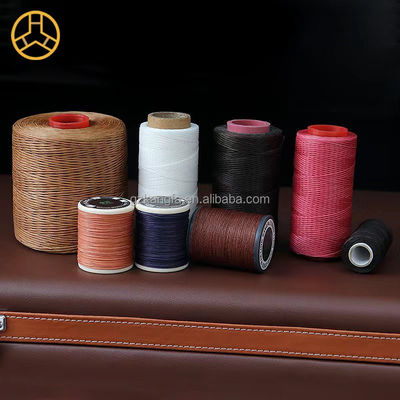 맞춤 제작 210DD/16 Wax Thread Handcraft String Bag for Weaving in 240 Color Options 수색 옵션