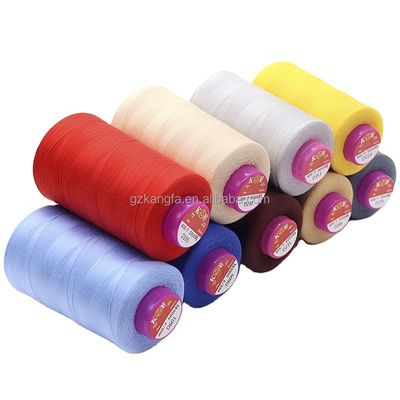 5000yds 톱니머신 가닥 100% 스푼 폴리에스터 톱니머신 40/2 OEM ODM 받아 들인다