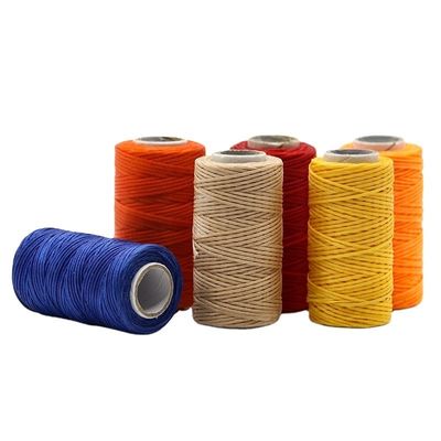 OEM/ODM 용납된 바삭 코드 가죽 마크램 DIY 팔찌를 위한 폴리에스터 바느질