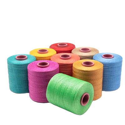260m 가죽 꿰매기 평면 Wax Thread 0.8mm 두께 240 색상 옵션