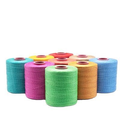 260m 가죽 꿰매기 평면 Wax Thread 0.8mm 두께 240 색상 옵션