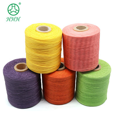 260m 가죽 꿰매기 평면 Wax Thread 0.8mm 두께 240 색상 옵션