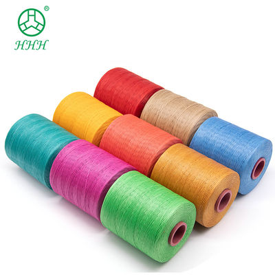 260m 가죽 꿰매기 평면 Wax Thread 0.8mm 두께 240 색상 옵션