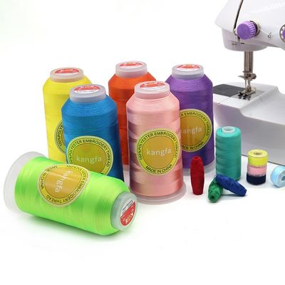 4000 야드 120d/2 폴리에스터 100% 롯 주식 산업 embroidery embroidery 기계에 대한 꿰매기 실