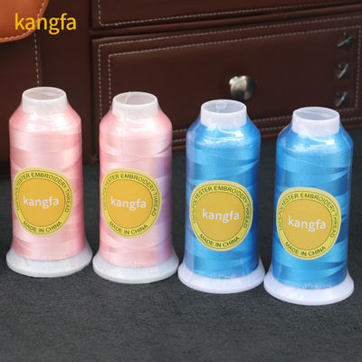 125g 무게/코너 720색 100% 폴리에스터 수직 실은 기계 수직