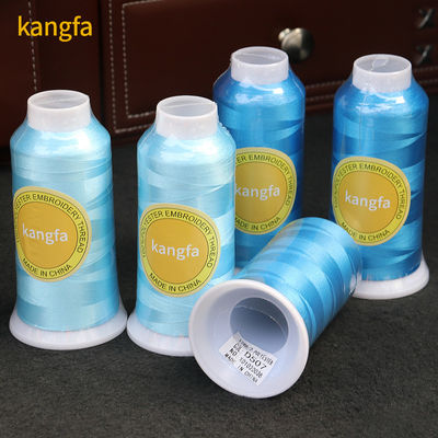 125g 무게/코너 720색 100% 폴리에스터 수직 실은 기계 수직