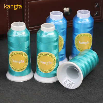 125g 무게/코너 720색 100% 폴리에스터 수직 실은 기계 수직