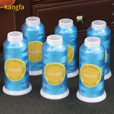 125g 무게/코너 720색 100% 폴리에스터 수직 실은 기계 수직