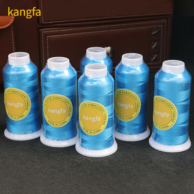 125g 무게/코너 720색 100% 폴리에스터 수직 실은 기계 수직