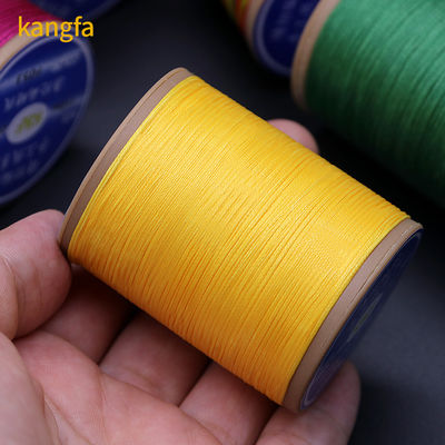 평평한 Wax 평평한 라인 0.8mm 가죽 폴리에스터 수직 DIY 꿰매기 도구를 위한 Waxed Thread