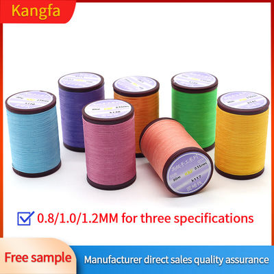 80m/Cone 칸파 수작업 가닥 WEIXIN 보석 제조용 0.8mm 바삭 된 폴리에스터 가닥