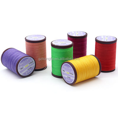 0.8mm 둥근 Waxed Thread 폴리에스터 코드 지원 7 일 샘플 주문 리드 시간 DIY