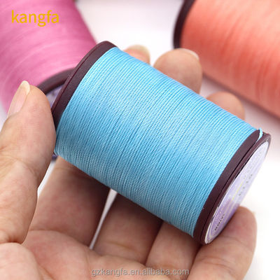 0.8mm 둥근 Waxed Thread 폴리에스터 코드 지원 7 일 샘플 주문 리드 시간 DIY