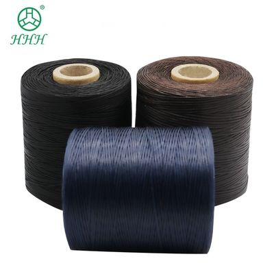 사용자 지정 0.8mm 1mm 100% 폴리에스터 평평 수직 톱니 가닥 가죽 용품용 방수