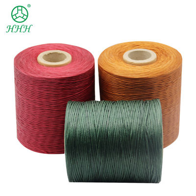 사용자 지정 0.8mm 1mm 100% 폴리에스터 평평 수직 톱니 가닥 가죽 용품용 방수