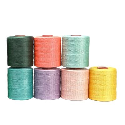 100% 폴리에스터 부드러운 대마초 300D/16 Wax Thread Net Weight 400g