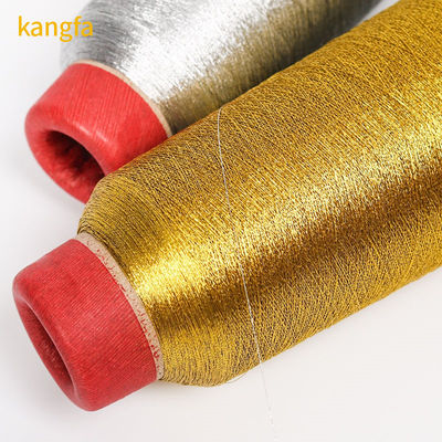 의류 부품을 바느질하기 위한 금속 embroidery Thread 100% 폴리에스터 금속 가닥