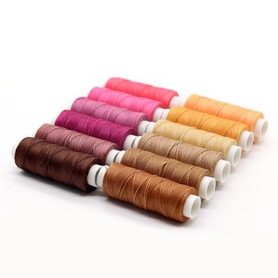 화학 저항성 1mm 100% 폴리에스터 가죽 원형 수직 가닥