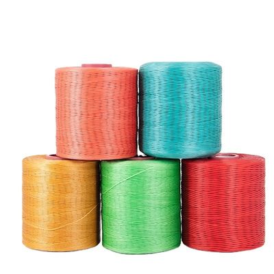 1.0mm 가죽 꿰매기 위한 평평한 Wax Thread Customized Polyester Wax Bonded Braided Thread