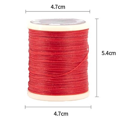핸드 시우 30g DIY 가죽 공예품용 원 롤 둥근 Wax Thread 0.55MM 폴리에스터